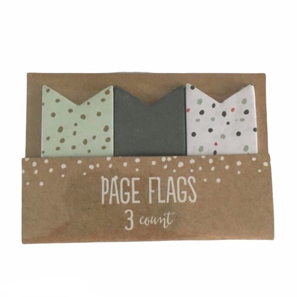 Christmas Dots Hello Holiday Stationery Set Notepad List Sticky Notes Page Flags - Picture 2 of 4